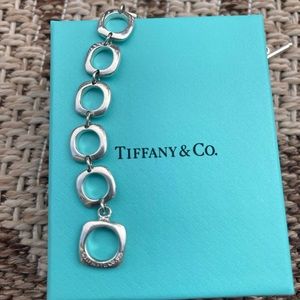 Tiffany & Co. Square Cushion Bracelet